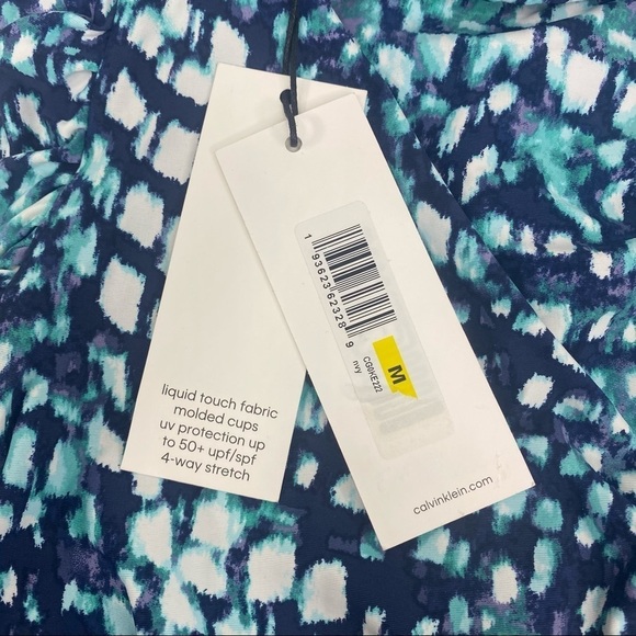 CALVIN Klein Halter Swimsuit Top - Picture 11 of 12